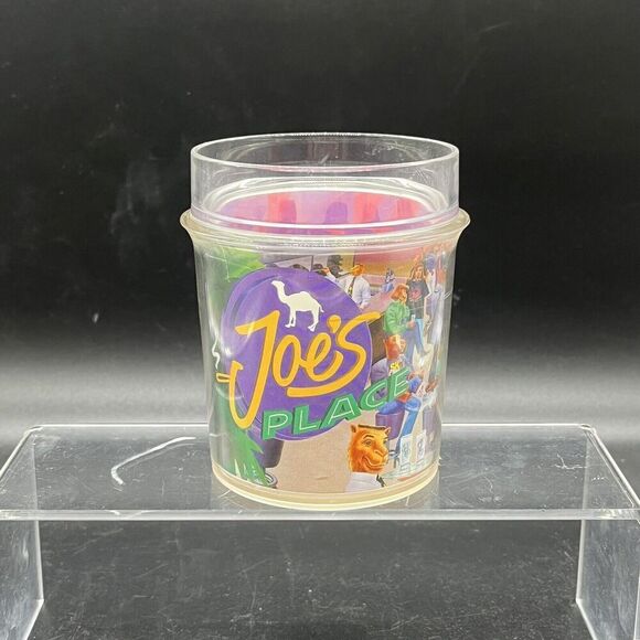 Vintage 1994 Camel Joe's Place Cigarettes Thermo Serve Tumbler Cup 12oz - Picture 1 of 8